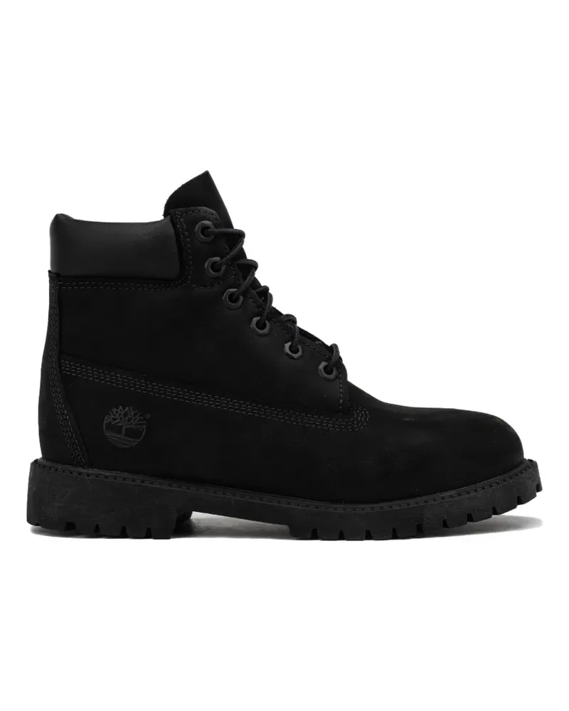 Timberland logo-debossed lace-up boots - Schwarz Schwarz