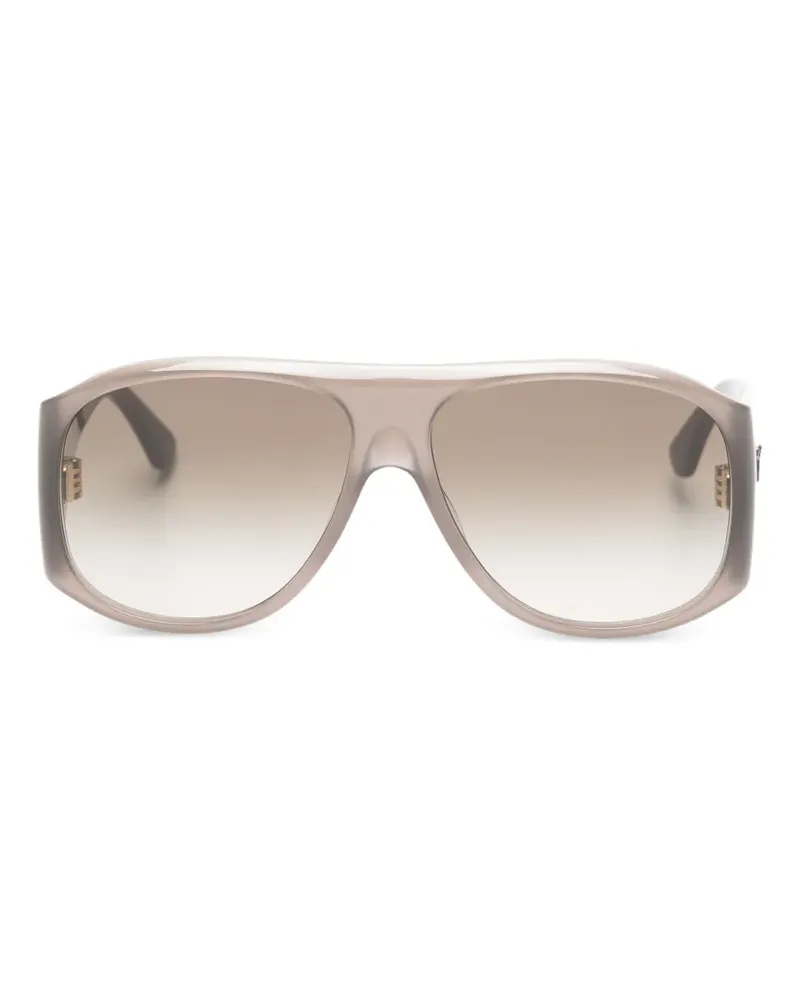 Chloé Getönte Pilotenbrille - Grau Grau