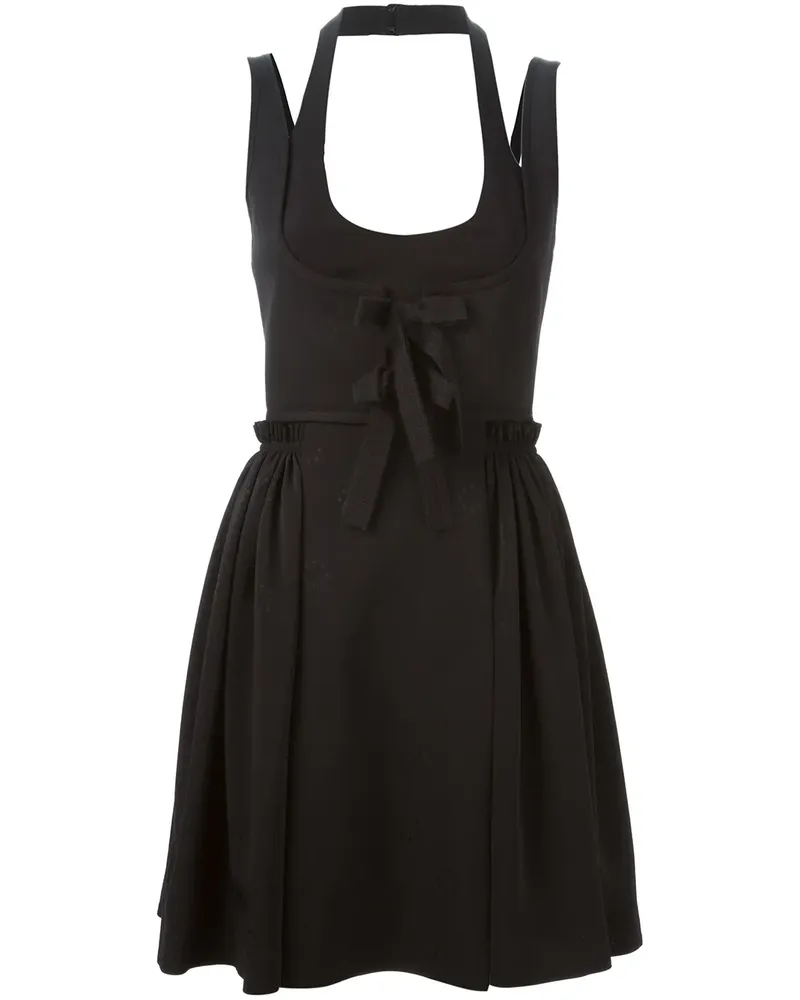 Givenchy Jersey-Kleid mit Schnürung - Schwarz Schwarz