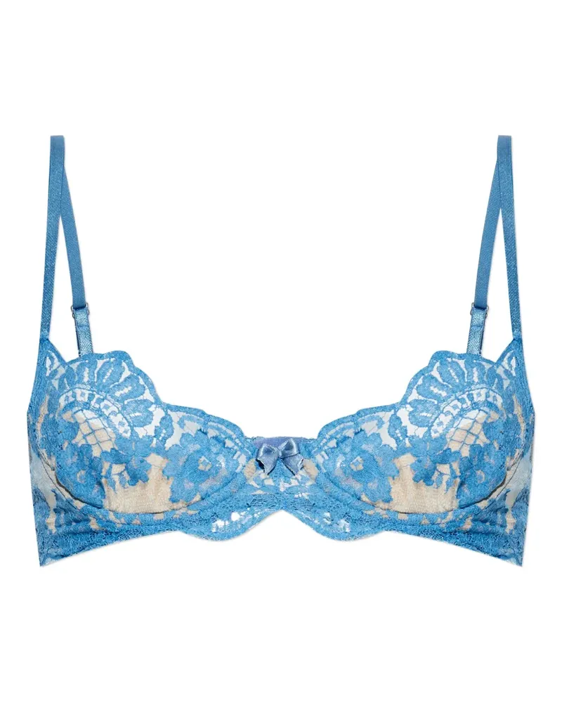 Dsquared2 Spitzen-BH mit Schleifendetail - Blau Blau