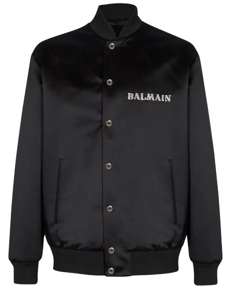 Balmain Galaxy Bomberjacke - Schwarz Schwarz