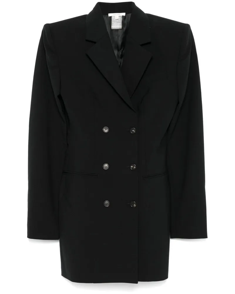 Nensi Dojaka Doppelreihiger Blazer - Schwarz Schwarz