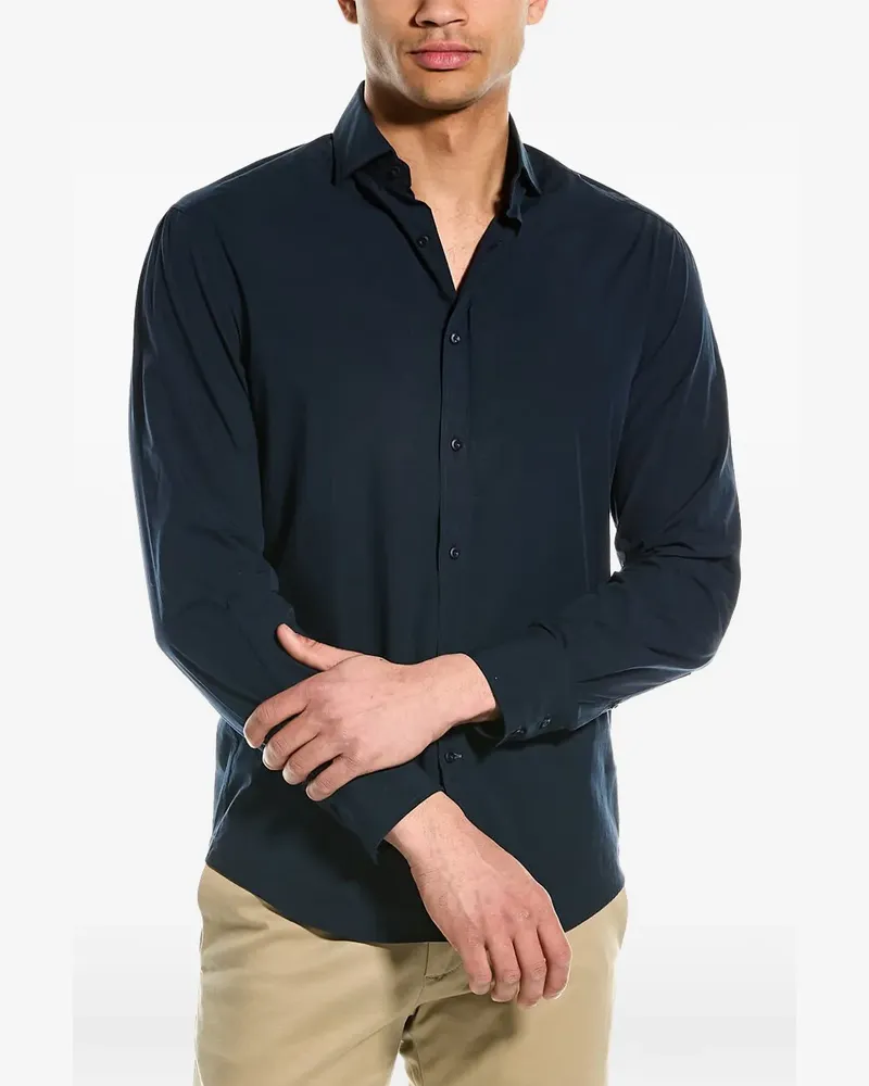 Brunello Cucinelli Langärmeliges Hemd - Blau Blau