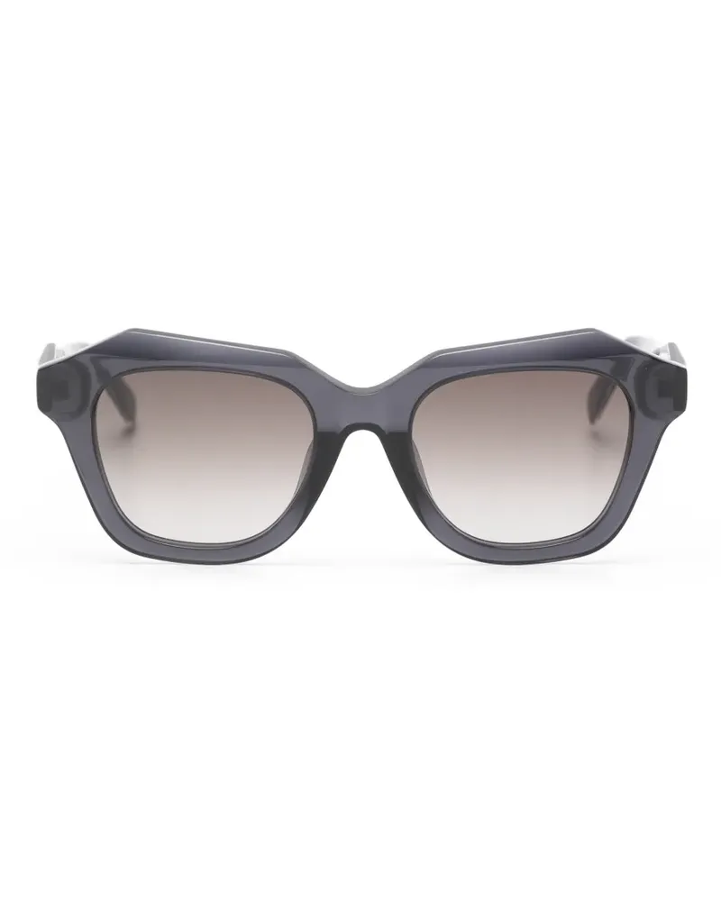 Zadig & Voltaire geometric-frame sunglasses - Schwarz Schwarz