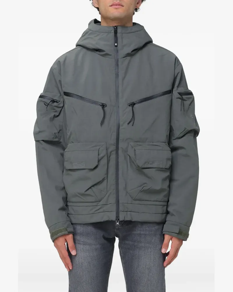 Murphy & Nye Kapuzenjacke mit Taschen - Grau Grau