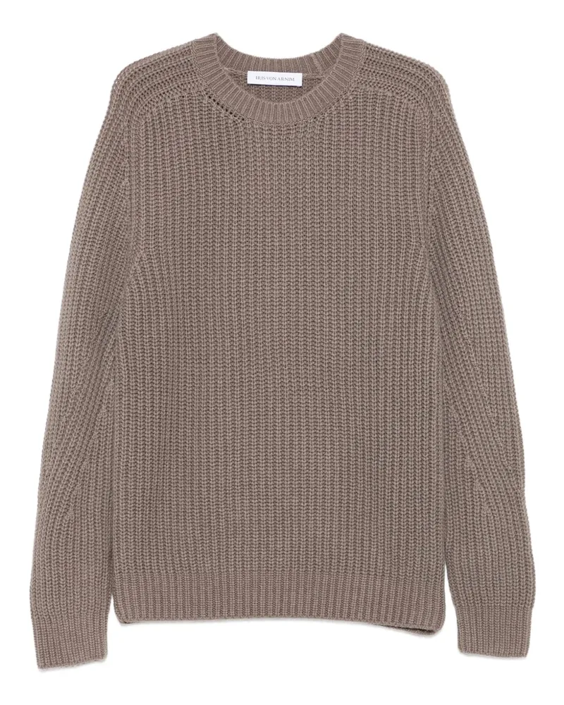 Iris von Arnim ribbed sweater - Braun Braun
