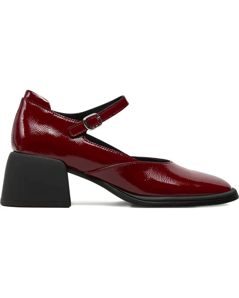 Vagabond Ansie Pumps mit Lackleder-Schnalle 55mm - Rot Rot
