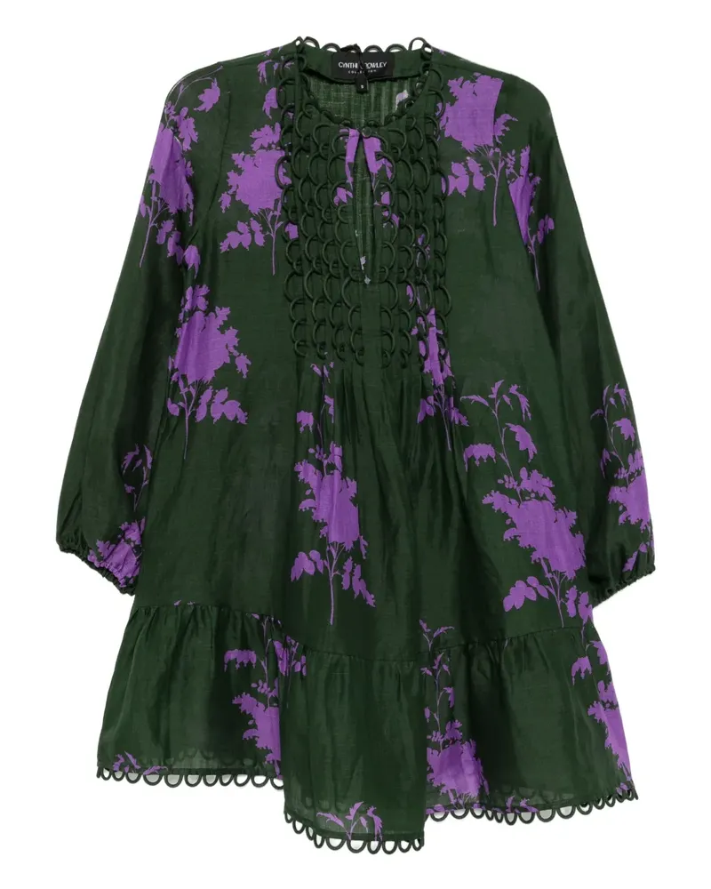 Cynthia Rowley Sorrento Kleid - Grün Grün