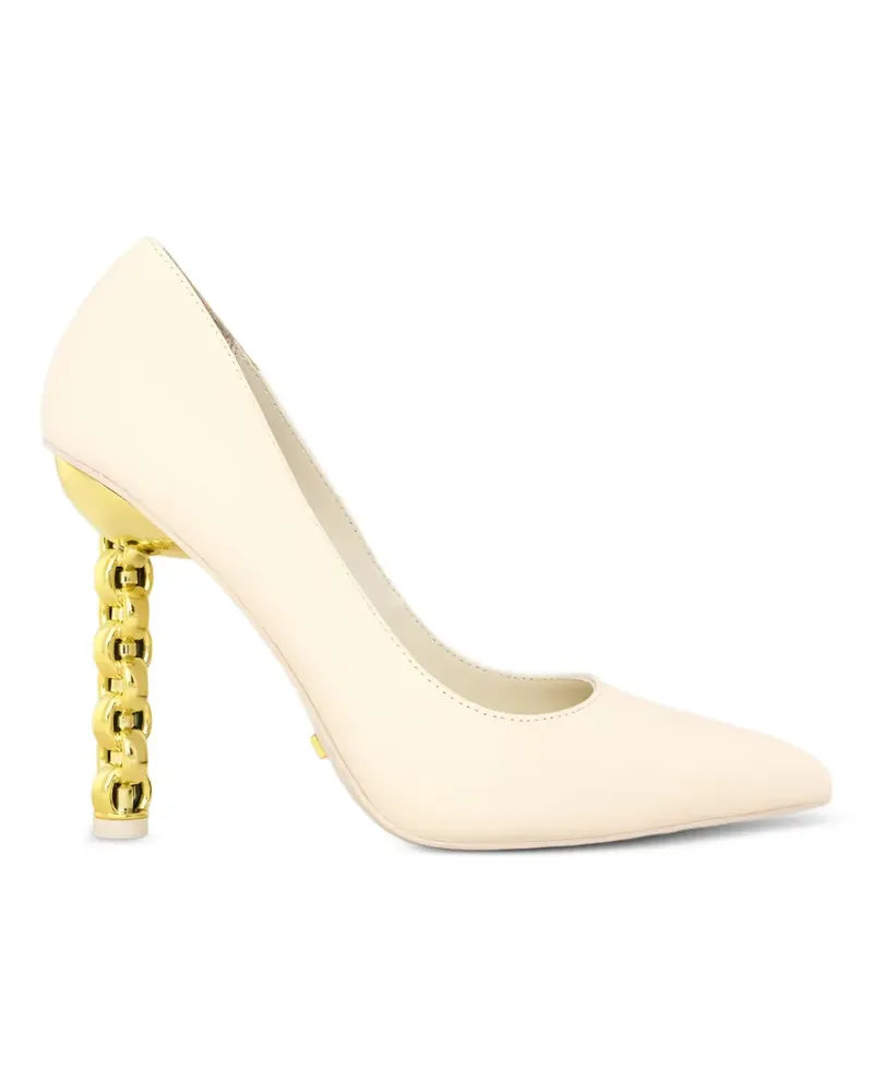 Kat Maconie Lydia Pumps mit Kette - Weiß Weiß