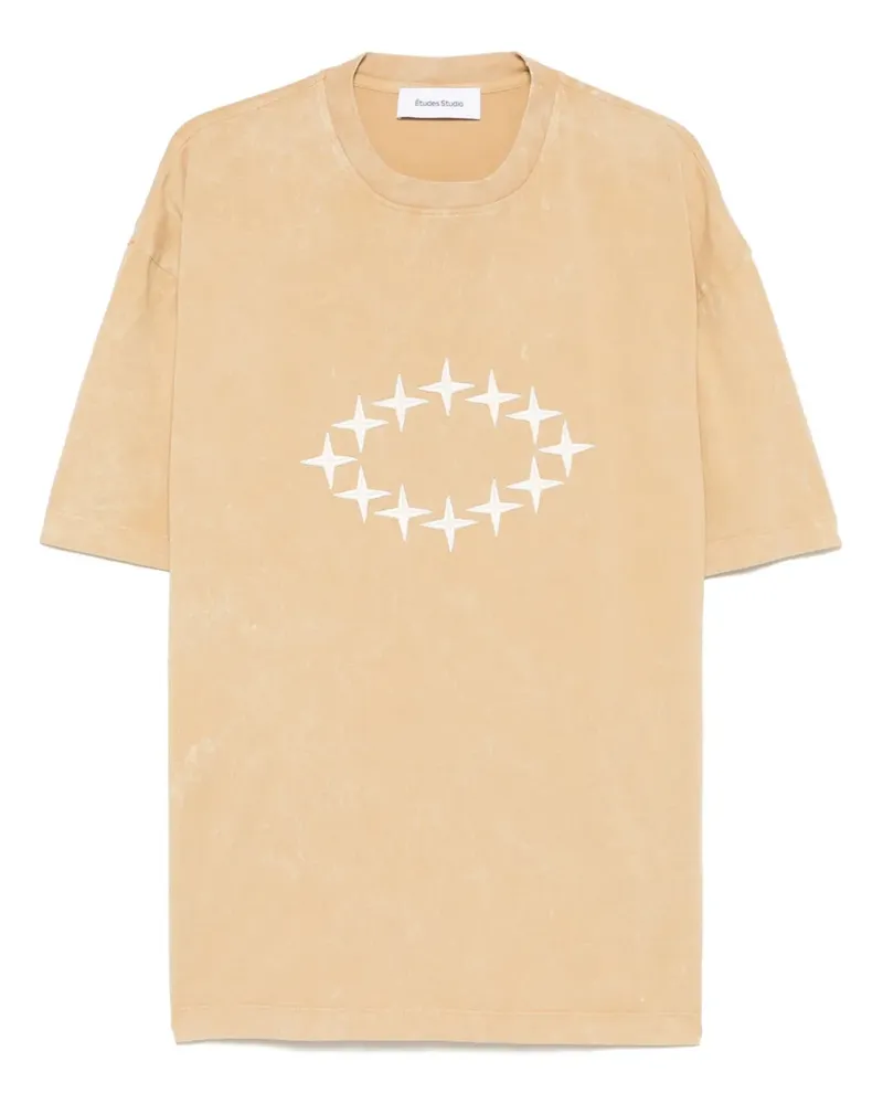 Études Studio Relax Europa T-Shirt - Braun Braun