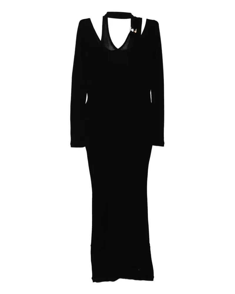 Jean Paul Gaultier Klassisches Kleid - Schwarz Schwarz