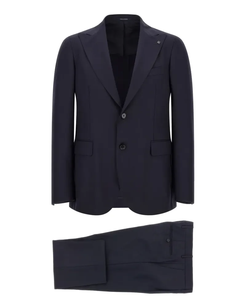 Tagliatore Einreihiger Vesuvio Anzug - Blau Blau
