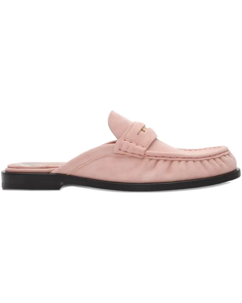 Burberry Klassische Mules - Rosa Rosa
