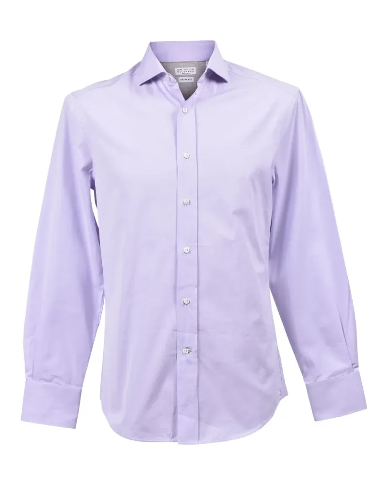 Brunello Cucinelli long-sleeve shirt - Violett Violett