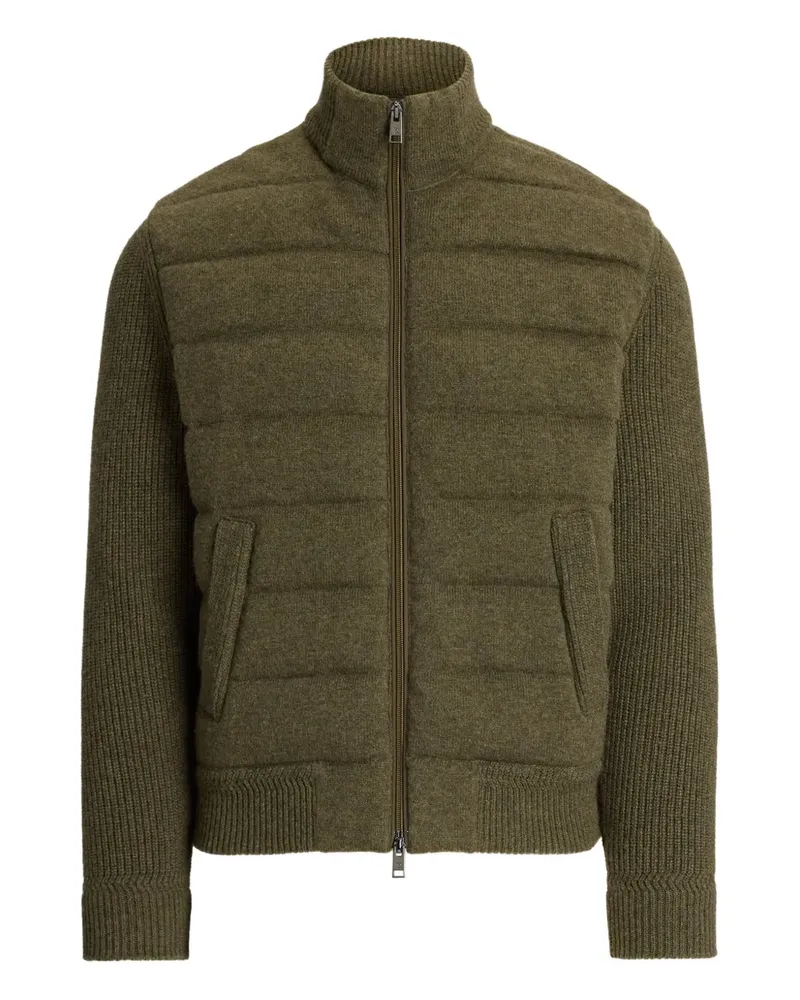 Ralph Lauren Gerippte Jacke mit Steppung - Grün Grün