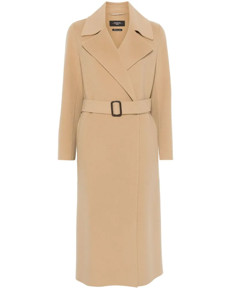Max Mara Manu Mantel - Nude Nude