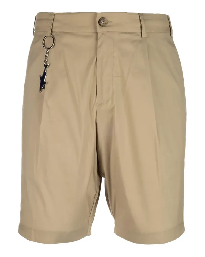 Paul & Shark shark-pendant shorts - Nude Nude