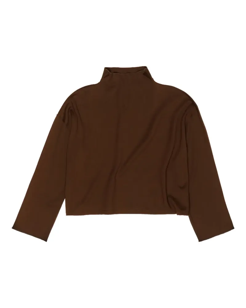 BIMBA Y LOLA Oberteil mit Stehkragen - Braun Braun