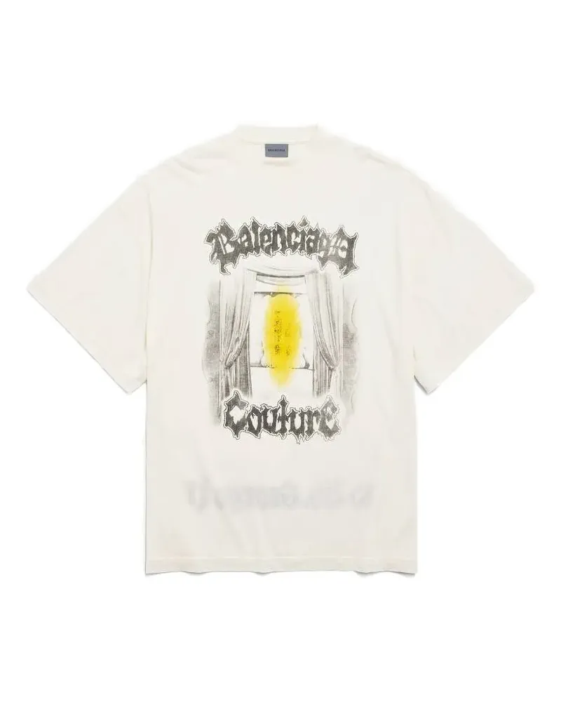 Balenciaga Salon de Couture T-Shirt - Nude Nude