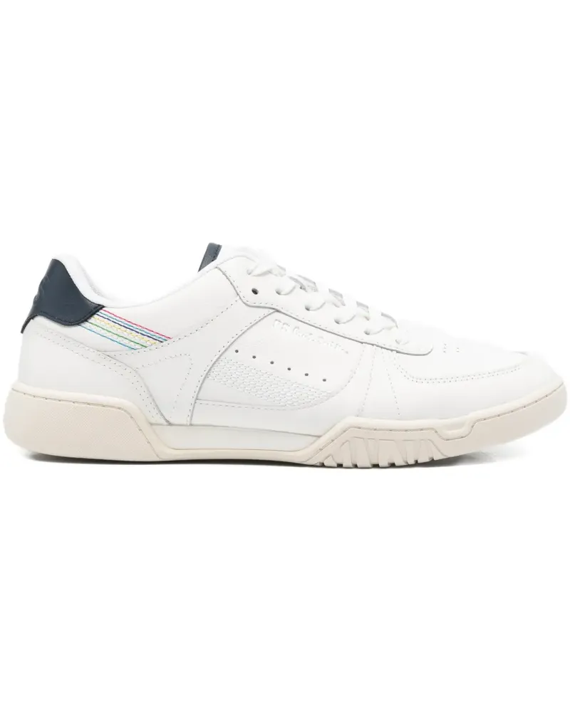 Paul Smith perforated leather sneakers - Weiß Weiß