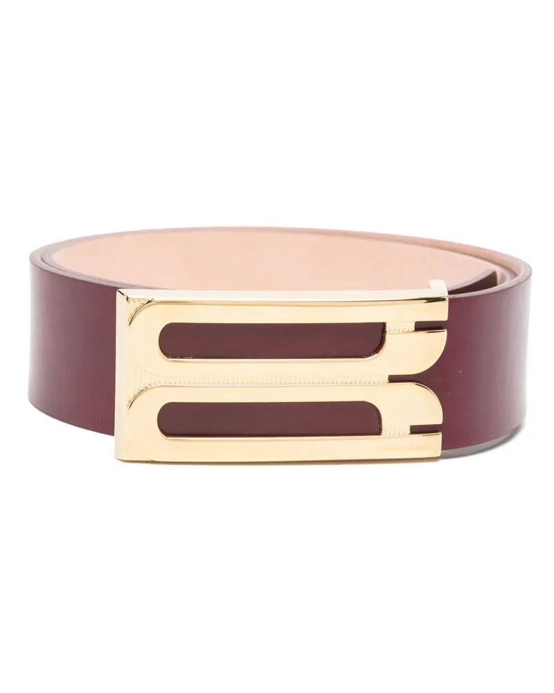 Victoria Beckham Jumbo Frame Gürtel - Rot Rot