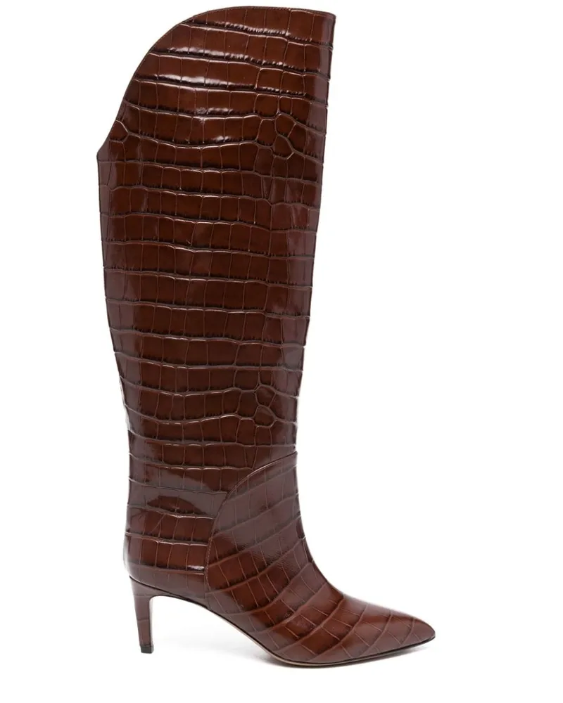 Paris Texas Gaia Stiefel 60mm - Braun Braun