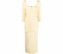 Drapiertes Freya Kleid - Gelb