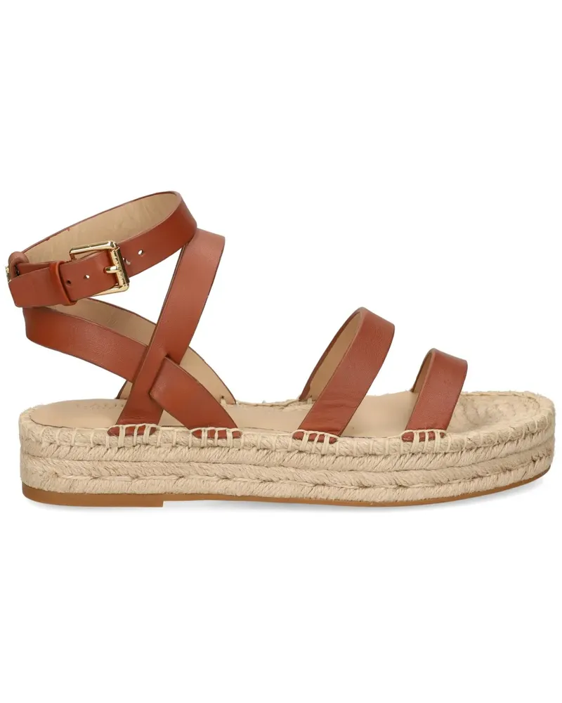 Ralph Lauren Klassische Riemchensandalen - Braun Braun