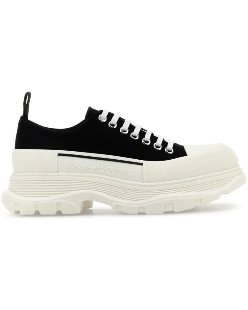 Alexander McQueen Tread Slick Sneakers - Schwarz Schwarz