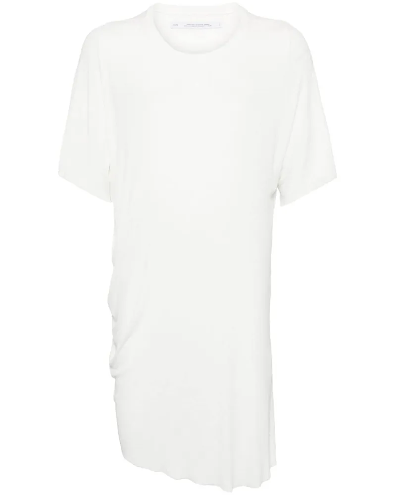 Julius Fein gestricktes Oversized-T-Shirt - Weiß Weiß