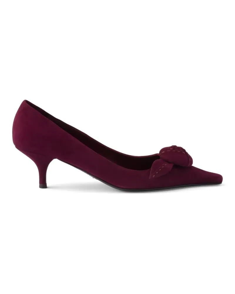 Prada suede pumps - Violett Violett