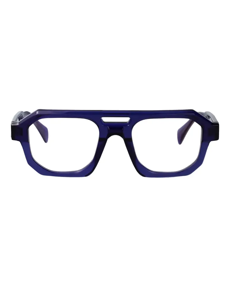 KUBORAUM Maske K33 geometric-frame glasses - Blau Blau