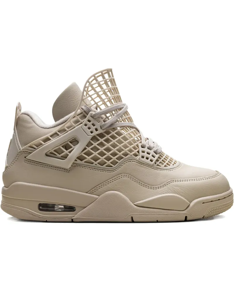 Jordan 4 Retro "Rattan/Metallic Gold" Sneakers - Braun Braun