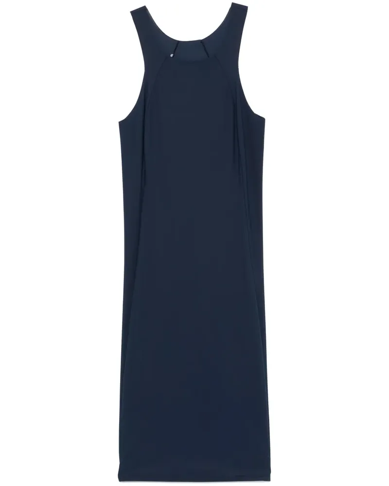 Patrizia Pepe Kleid mit Racerback - Blau Blau