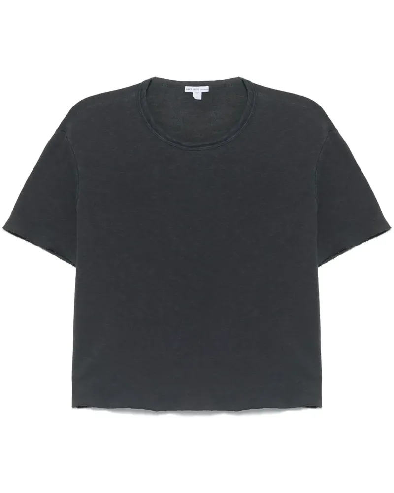 James Perse Klassisches T-Shirt - Blau Blau