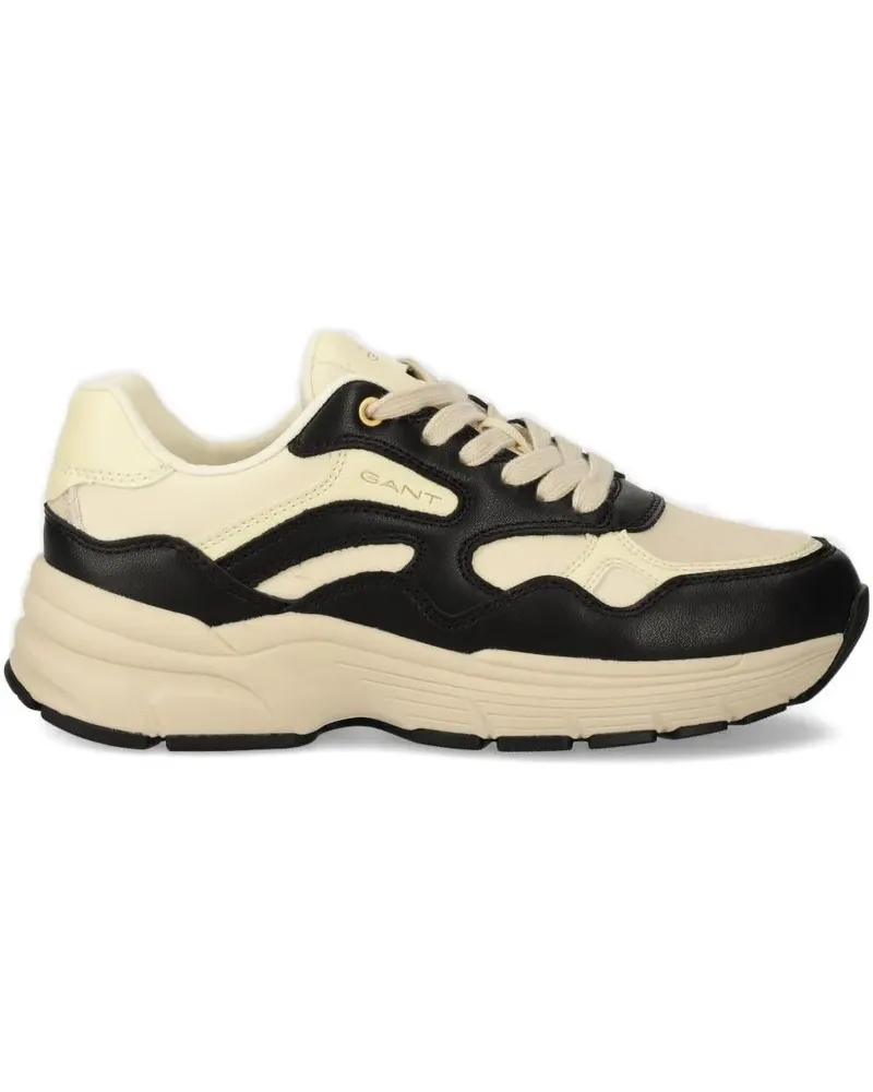 Gant Sneakers mit Ledereinsätzen - Nude Nude