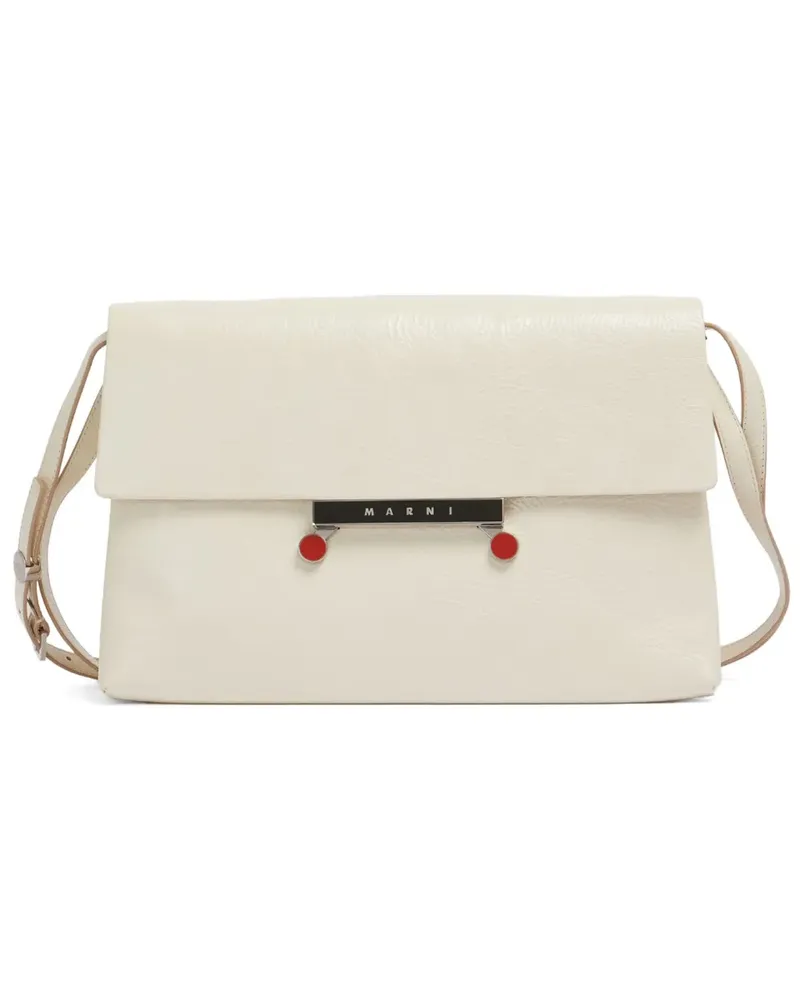 Marni Mittelgroße Envelope Schultertasche - Nude Nude