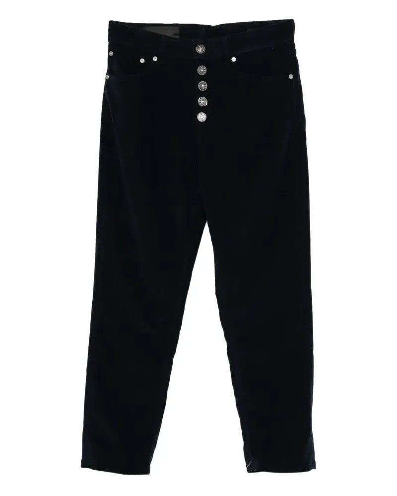 Dondup Hose mit geknöpftem Hosenschlitz - Blau Blau