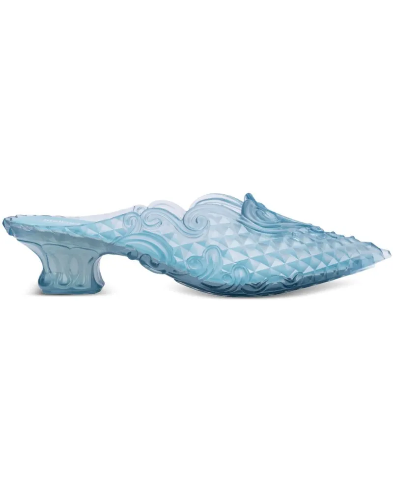 Y/PROJECT x Melissa Court Mules 40mm - Blau Blau