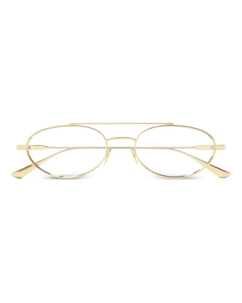 Saint Laurent Klassische Pilotenbrille - Gold Gold