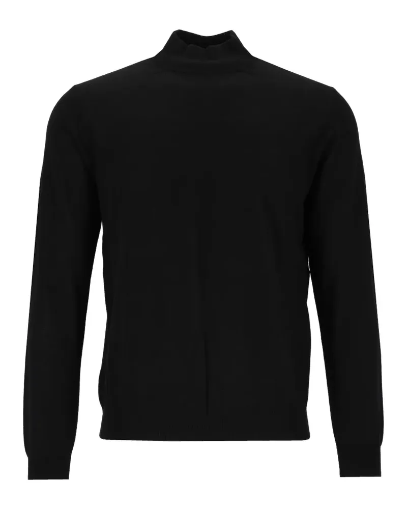 Al Duca D’Aosta 1902 Pullover mit Stehkragen - Schwarz Schwarz
