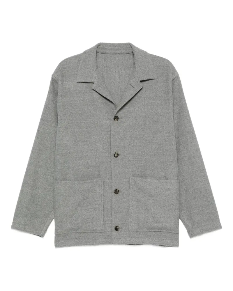 Caruso Jacke mit aufgesetzten Taschen - Grau Grau