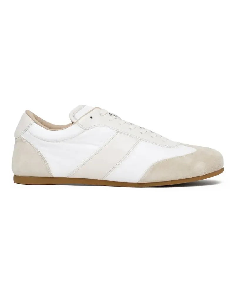 Christophe Lemaire panelled sneakers - Weiß Weiß