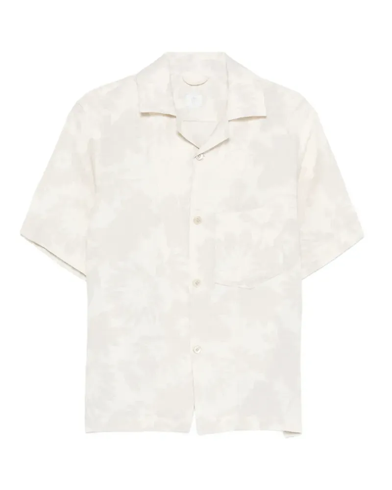 Eleventy floral-print shirt - Nude Nude