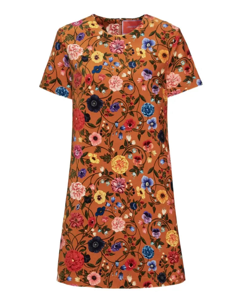 La DoubleJ Swing Minikleid - Orange Orange