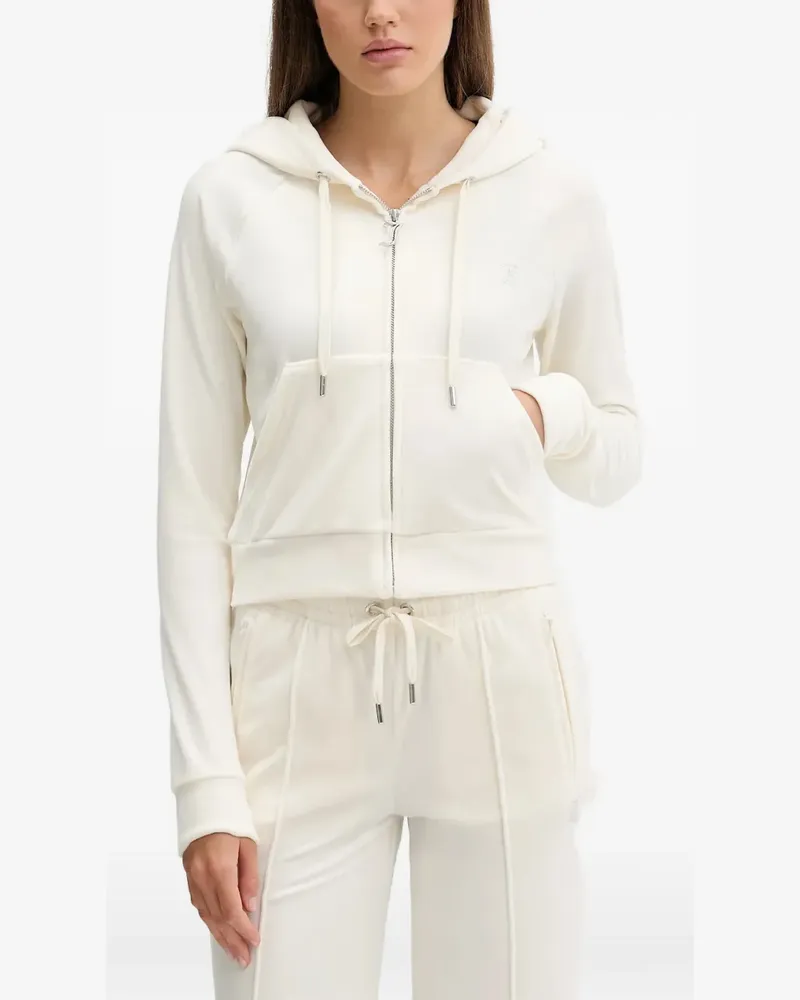 Juicy Couture Hoodie mit Vordertasche - Nude Nude