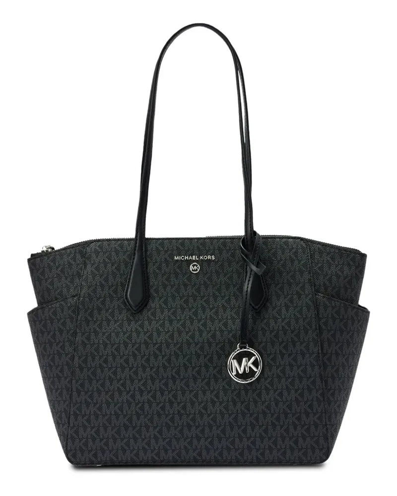 Michael Kors Mittelgroße Marilyn Handtasche - Schwarz Schwarz