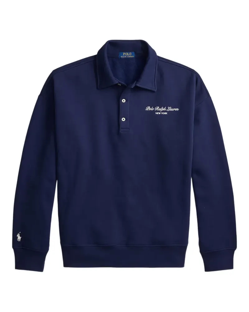Ralph Lauren Poloshirt mit Logo-Stickerei - Blau Blau