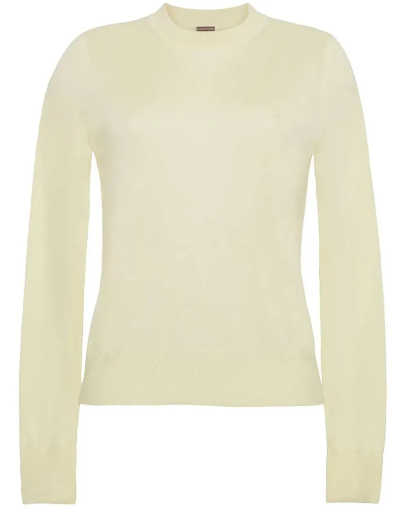 Adam Lippes Fein gestrickter Pullover - Gelb Gelb
