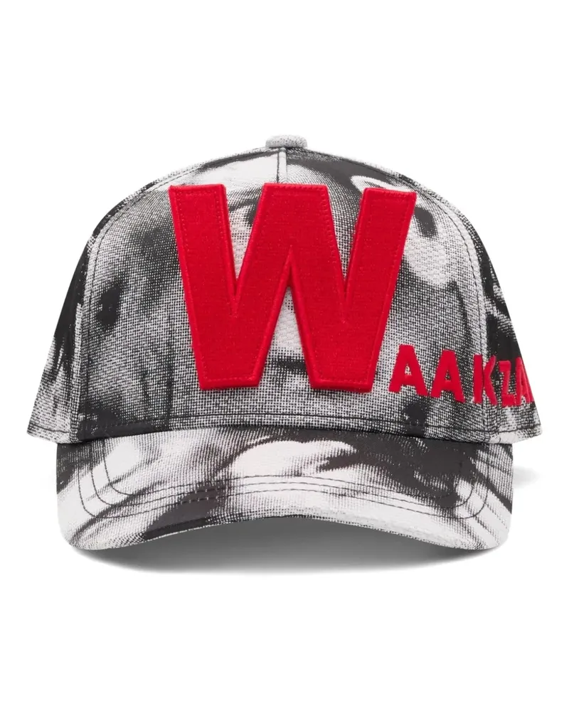 Walter van Beirendonck logo-patch baseball cap - Schwarz Schwarz